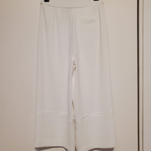 nwt Grey by Jason Wu High Waisted "Star White" Lined Wide Leg Pants - Picture 2 of 10